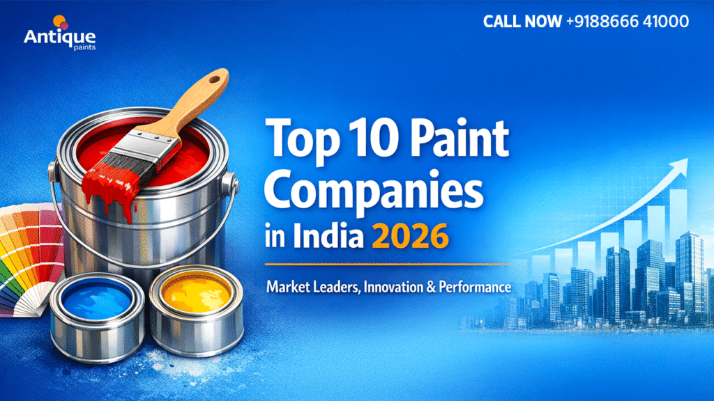 Top 10 Paint Companies in India 2026