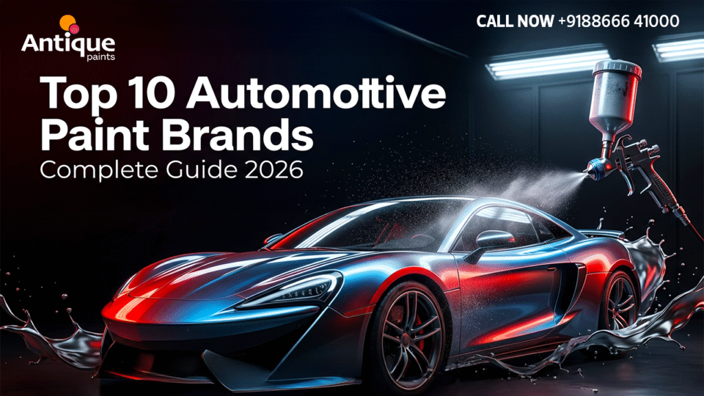 Top 10 Automotive Paint Brands
