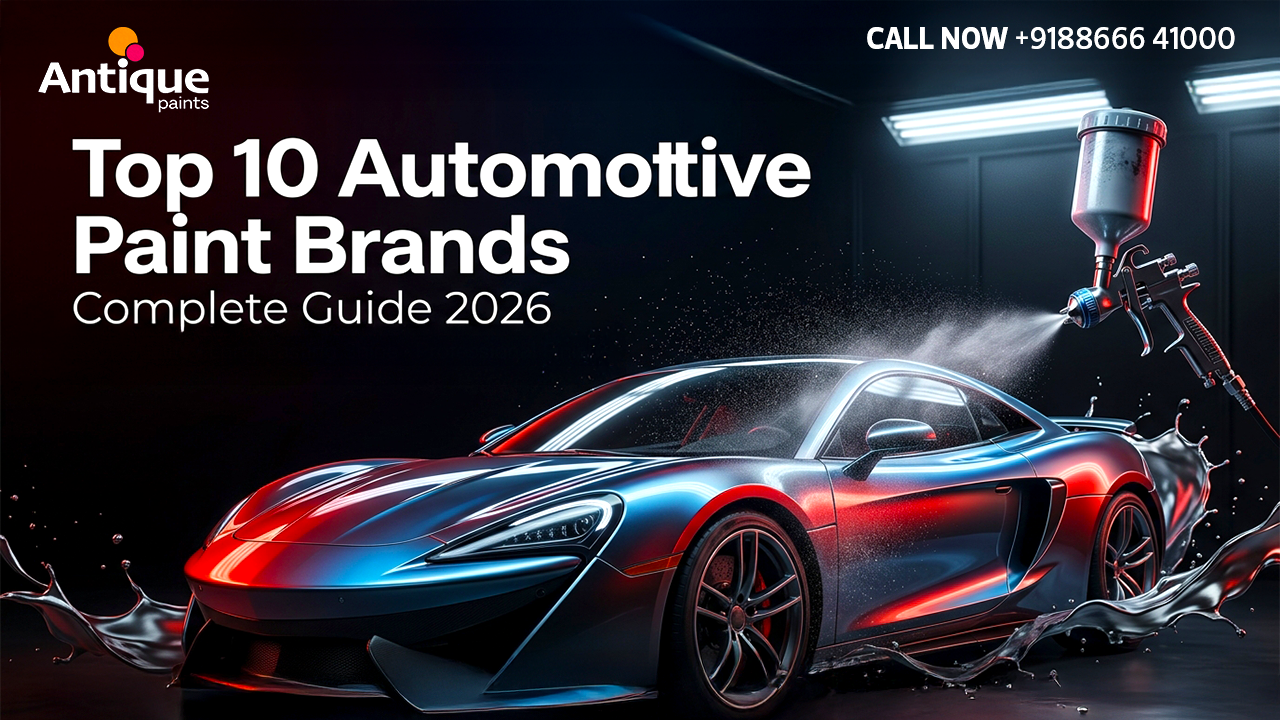 Top 10 Automotive Paint Brands