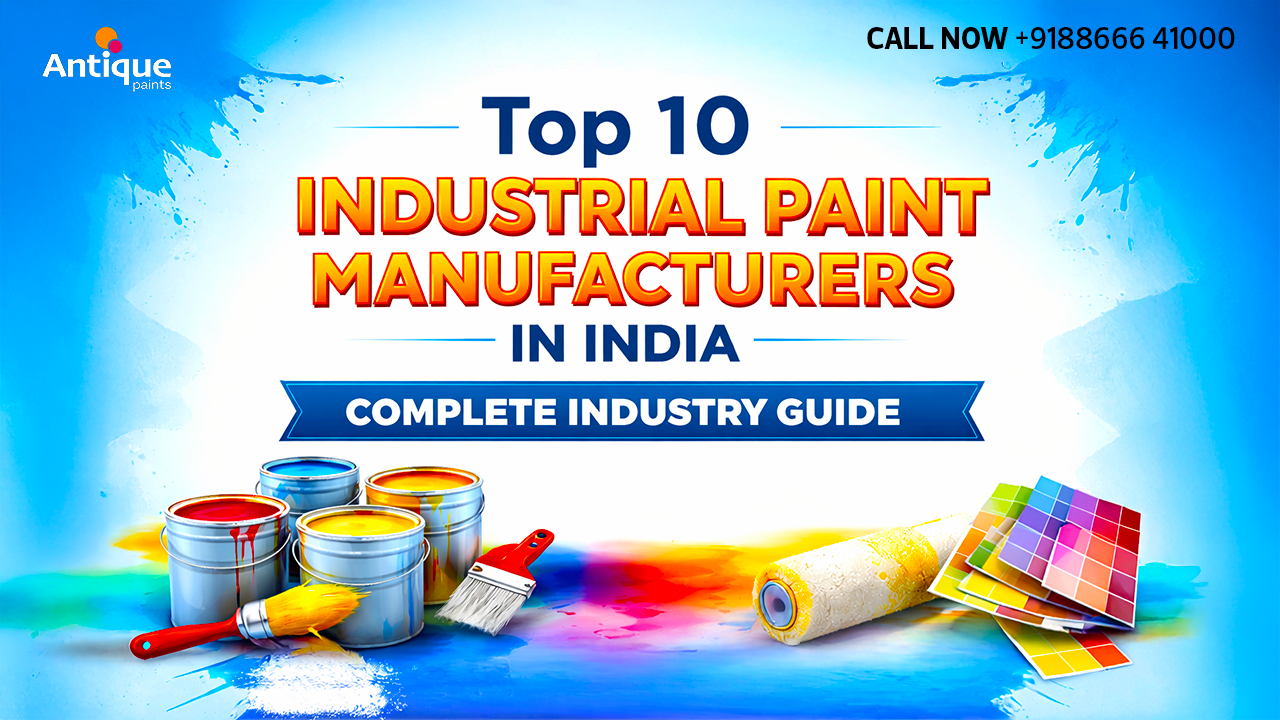 Top 10 Industrial Paint Manufacturers in India